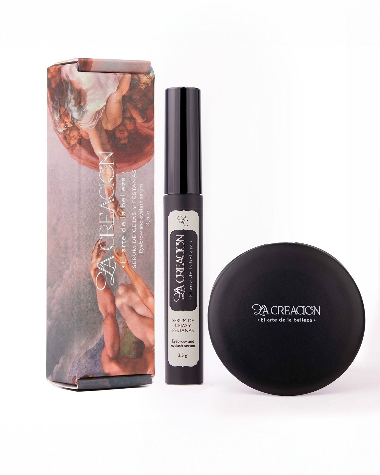 La Creación: Sérum de Cejas y Pestañas + Espejo
